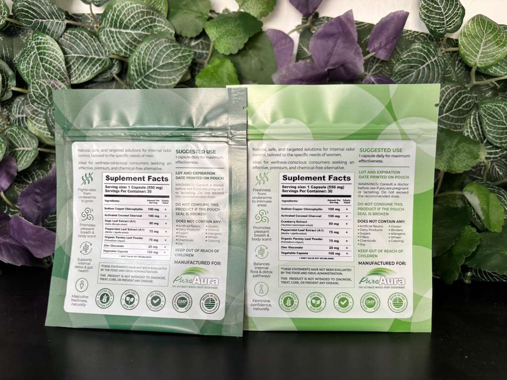 Premium Natural Deodorant for Men & Women Set