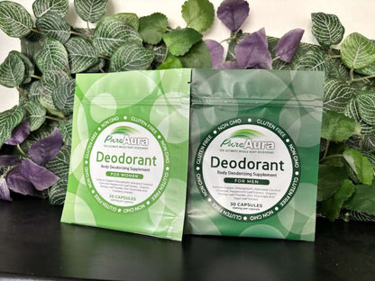 Premium Natural Deodorant for Men & Women Set