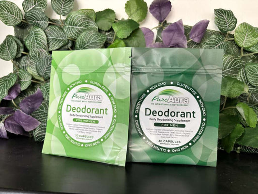 Premium Natural Deodorant for Men & Women Set