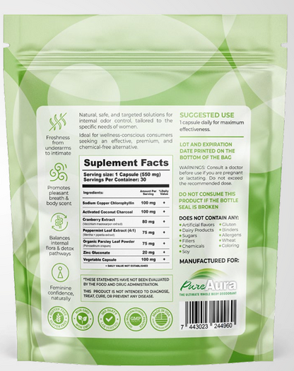 Premium Natural Whole-Body Deodorant for Women